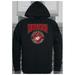 Rapid Dominance RS4-MAR-BLK-05 Marines Graphic Pullover Sweatshirt, Black - 2X