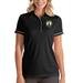 Boston Celtics Antigua Women's Salute Polo - Black/White