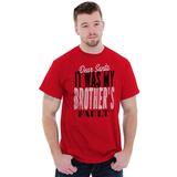 Christmas Short Sleeve T-Shirt Tees Tshirts Santa Brothers Fault Funny Xmas