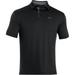 under armour 1249072 men's black tech short sleeve polo shirt - size small