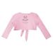 Wenchoice Pink 'Ballet' Wrap Top - Toddler & Girls M(3-4Y)