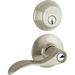 Schlage Complete Entry Lever Set w/ Single Cylinder Deadbolt | 3.7 H x 7.95 W x 9.65 D in | Wayfair FB50NVACC619