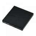 JANDEL 12.7mm USB 2.0 IDE Portable DVD RW CD Writer Kit External Mobile Enclosure DVD/CD-ROM Case for Laptop, Black