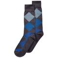 Perry Ellis Mens Houndstooth Dress Socks