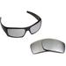 Seek Optics Silver Color Lenses Compatible with Oakley Gascan