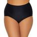 Raisins Curve Womens Plus Size Samba Solids Shoreline Bikini Bottom Style-A840062
