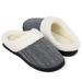 Bergman Kelly Womens Cable Knit Scuff Slippers, Clog Style, Elsa Collection