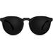 WearMe Pro - Retro Round Flat Top Frame Mirrored Fashion Sunglasses