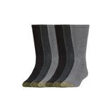 Gold Toe Men's Harrington Casual Crew Socks, 6 Pairs