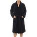 One Opening Men Winter Warm Long Sleepwear Robe Collar Casual Bathrobe Pajamas