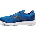 Brooks Men's Glycerin 18 Running Shoe, Blue/Gold, 12.5 D(M) US