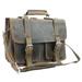 C.E.O. - 16 Classic Full Leather Briefcase Backpack L02.DB