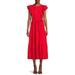 theGet Women's Tiered Ruffle Maxi Dress