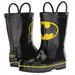 DC Comics Batman Toddler Boys' Rain Boots-Size 8