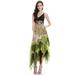 Ever-Pretty Women's Sleeveless Tea Length A-line Dress Lace Cocktail Dress Green 6212B Green US4