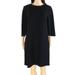 Womens Dress Rich Solid Shift 10