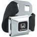 Authentic Black HONDA Logo Seat Belt Buckle Belt Buckle-Down Web Belt for pants Seatbelt