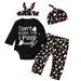 Newborn Baby Girls Boys Halloween Outfits Ghost Romper Tops Pumpkin Pants Hat Headband Set 4Pcs