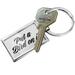 NEONBLOND Keychain Vintage Lettering Put a Bird on it