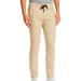 Mens Pants Beige Medium Stretch Twill Slim Fit Jogger $68 M