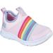 Infant Girls' Skechers Comfy Flex 2.0 Rainbow Frenzy Sneaker