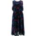 Du Jour Chiffon Maxi Dress Faux Overlay NEW A367912