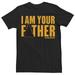 Men's Star Wars I Am Your Father Tee Black
