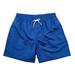 Fashionable Summer Swim Trunks for Men, Quick Dry Swim Shorts for Men, Swimwear, Bathing Suits, Swim Shorts with Various Colors & Designs, Quick Dry Nylon Shorts â€“ Blue (Solid), X-Large