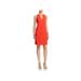 Sam Edelman Womens Crepe Keyhole Shift Dress