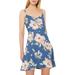 French Connection Womens Verona Floral V-Neck Mini Dress