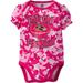 NFL Baltimore Ravens Baby Girls Short Sleeve Heart Camo Bodysuit