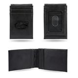 Florida NCAA Gators Laser Engraved Black Front Pocket Wallet / Money Clip