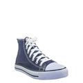 AQ25 Canvas High Top Sneaker - Unisex Rubber Casual Walking Shoes (Women)