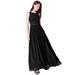 Ever-Pretty Womens Vintage Full-Length A-Line Evening Cocktail Prom Party Dresses for Women 07391 Black US8