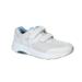 Instride Newport Stretch Strap - Women's Mesh Orthopedic Shoes - White/Powder Blue