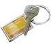 NEONBLOND Keychain Yellow Road Sign Welcome To Great Sand Dunes