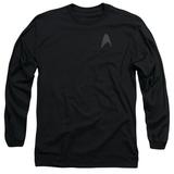 Star Trek - Darkness Command Logo - Long Sleeve Shirt - Large