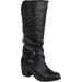 Women's Journee Collection Late Wide Calf Knee High Slouch Boot