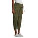 Maternity Planet Motherhood Cropped Cargo Pants with Drawstring