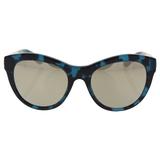 Dolce and Gabbana DG 4243 2887/6G - Havana Blue/Light Brown by Dolce and Gabbana for Women - 53-19-140 mm Sunglasses