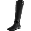 Inc Women's Fedee Wide Calf Eclipse Blue Knee-High Leather Equestrian - 5M