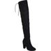 Women's Journee Collection Maya Wide Calf Over The Knee Boot