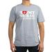 CafePress - I Love My Nurse Girlfriend Men's Fitted T Shirt (D - Men's Fitted T-Shirt