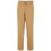 Burberry Runway Men's Brown D-ring Detail Belted Cotton Trousers