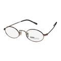 New Innovation 17 Unisex/Boys/Girls/Kids Designer Full-Rim Brown Casual Durable Children Size Frame Demo Lenses 43-18-125 Eyeglasses/Eye Glasses