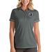 Dallas Mavericks Antigua Women's Salute Polo - Gray/White