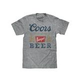 Tee Luv Men's Retro Coors Banquet Beer Logo T-Shirt