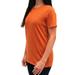Nike Womenâ€™s Dri-FIT Orange Athletic Poly/Cotton T-Shirt