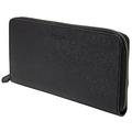 Coach Men's Black Crossgrain Leather Travel Wallet