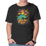 TeeFury Men's Graphic T-shirt Electric Feel - TV Series Funny Black Large